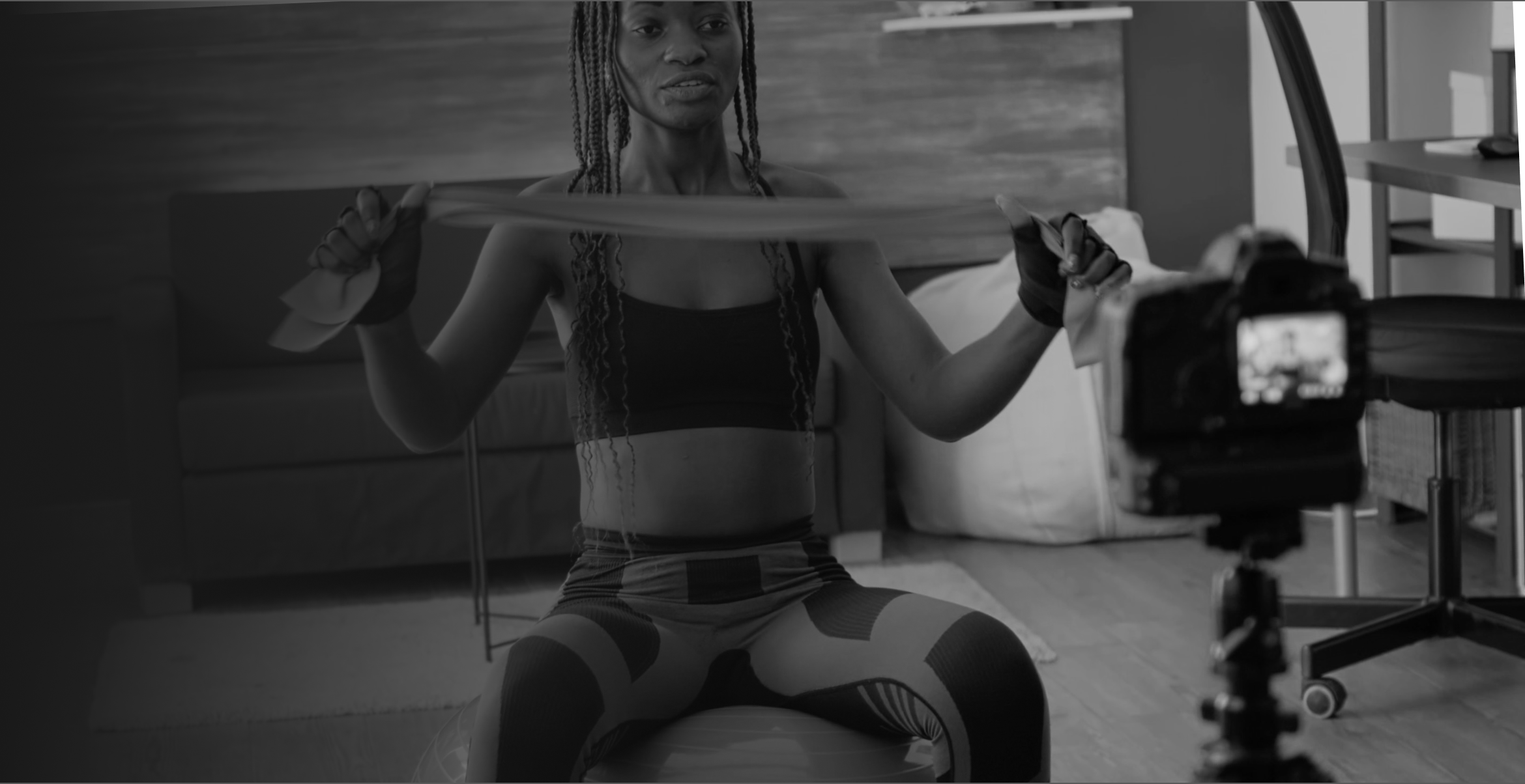 Racket Fitness Experience background